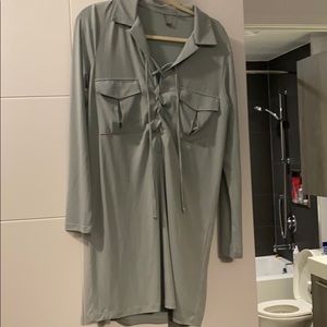 New YFB Seafoam Green Dress with Pockets sz M